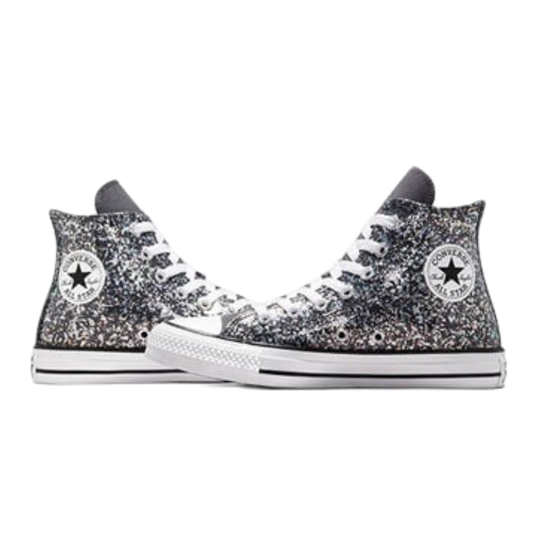 Converse - Kid's Chuck Taylor All Star Glitter - Dark Matter / White / Black