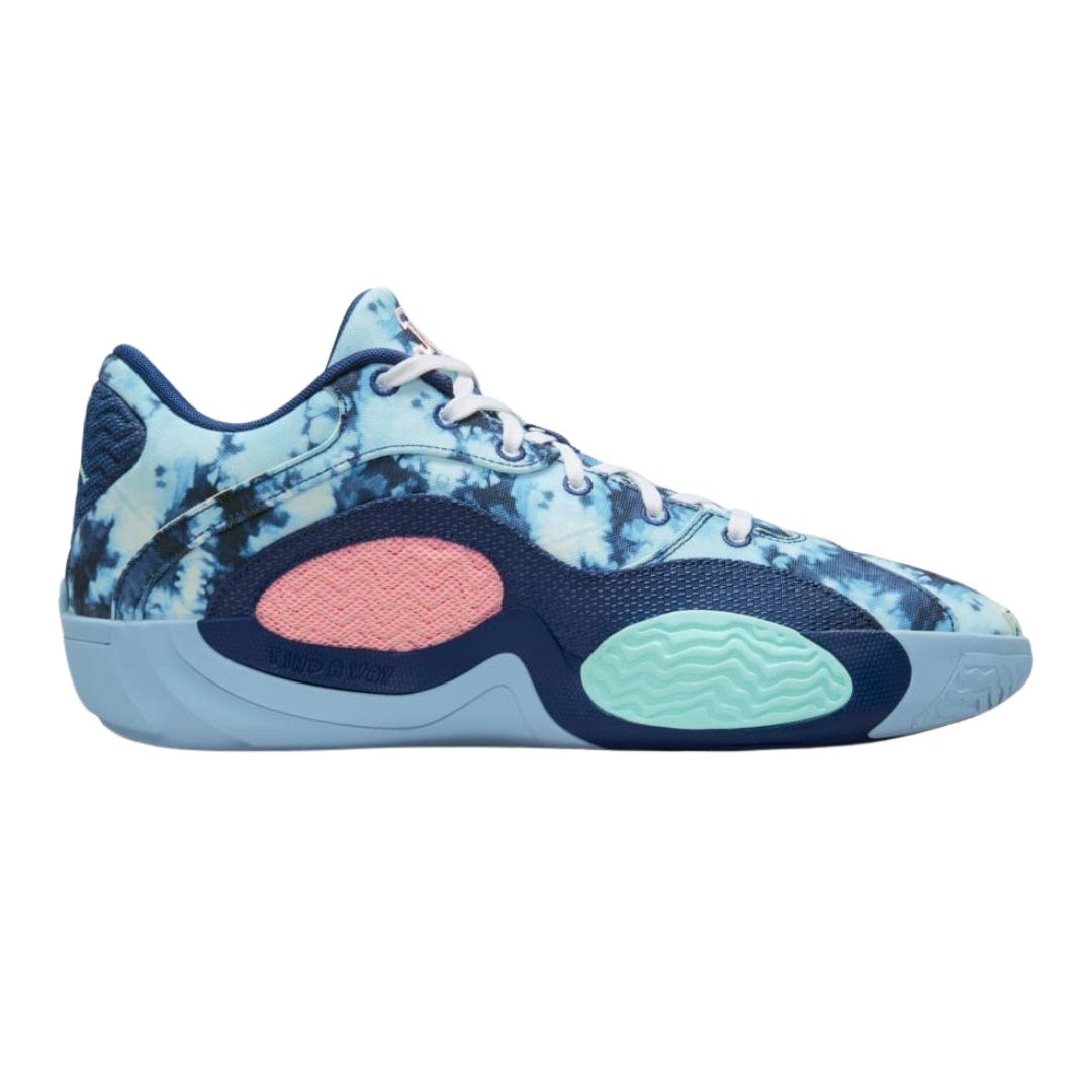 Jordan - Men's Jordan Tatum 2 'Denim' - Blue Void / Leche Blue / Tropical Twist / Bleached Coral