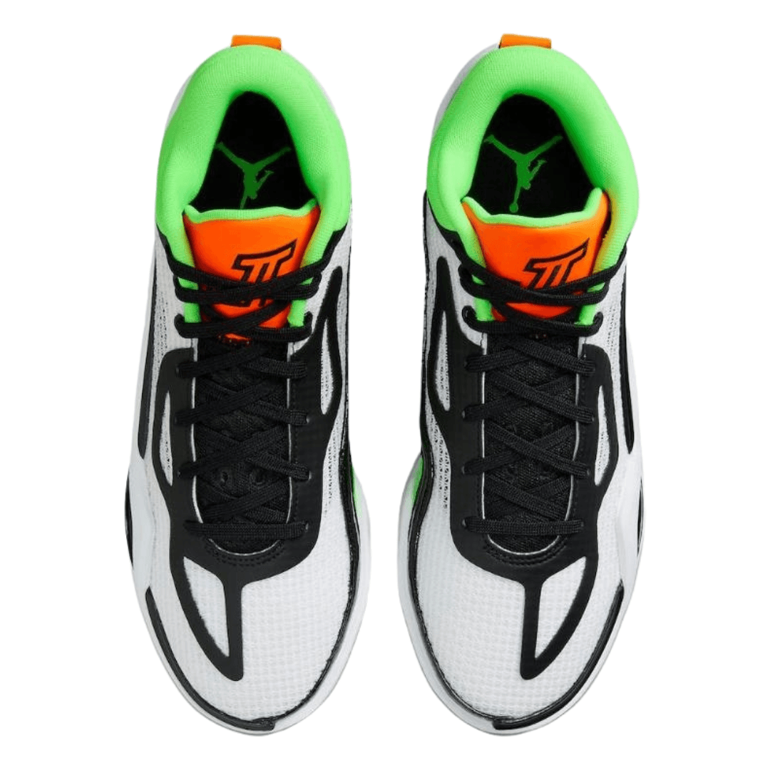 Jordan - Men's Jordan Tatum 1 'Home Team' - White / Total Orange / Black / Green Strike