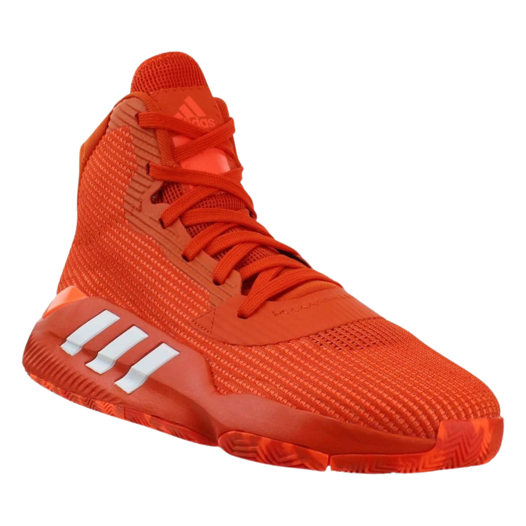 Adidas - Men's Pro Bounce 2019 Men's Basketball Shoe 'Orange' - Team Orange / Cloud White