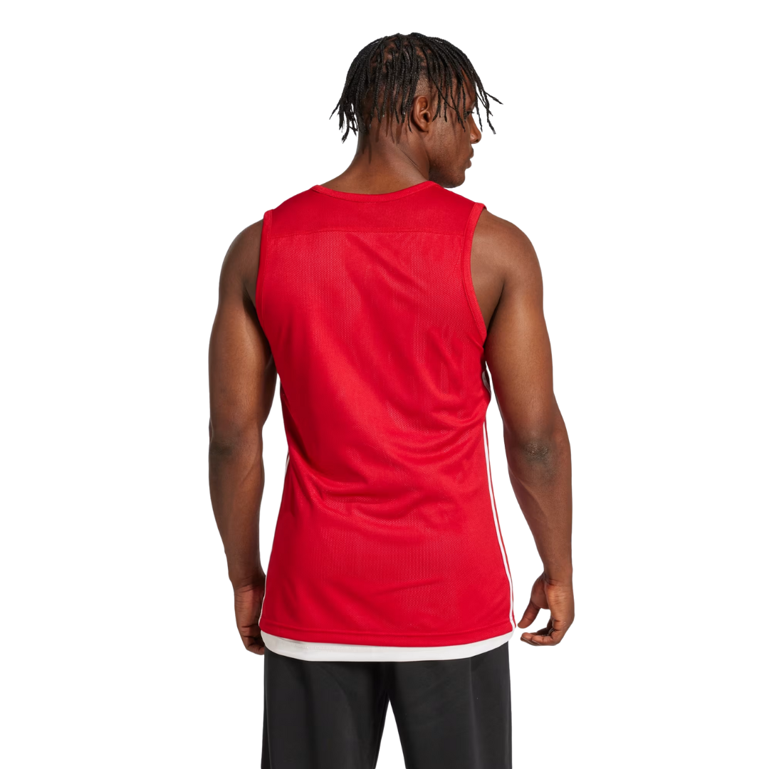 Adidas - Men's 3G Speed Reversible Jersey - Power Red / White