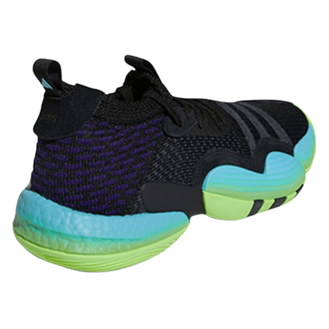 Adidas - Men's Trae Young 2 'Trae-Tlien' - Core Black / Core Black / Team Solar Green