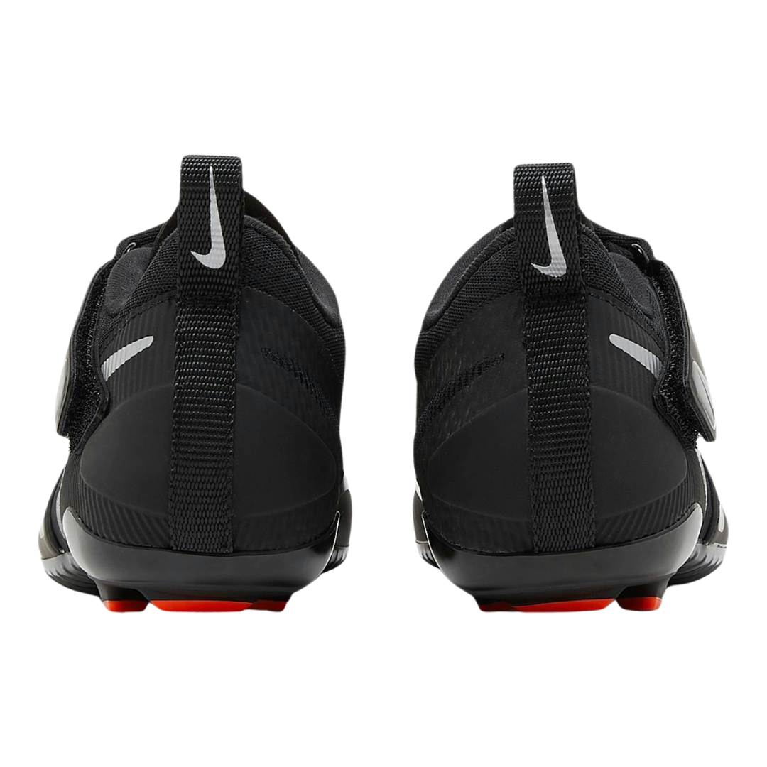 Nike - Women's SuperRep Cycle 'Black Hyper Crimson' - Black / Hyper Crimson / Metallic Silver