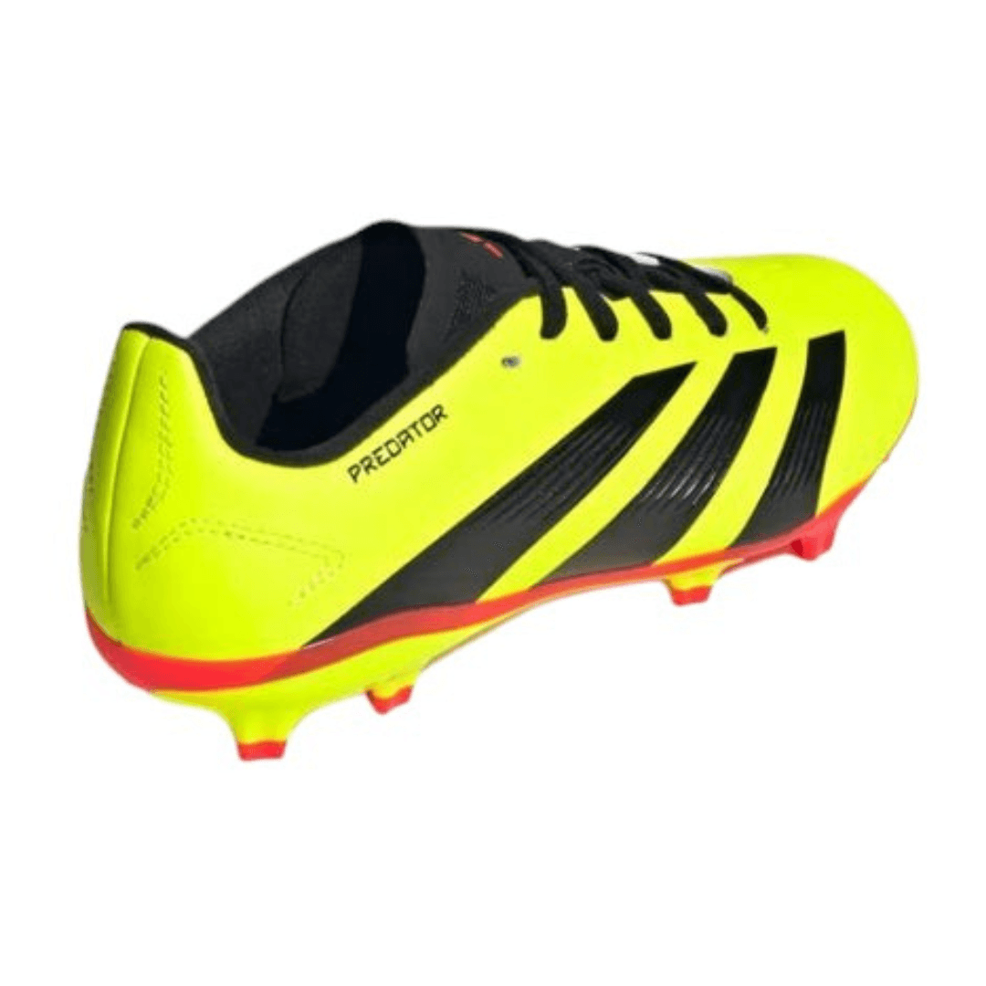 Adidas -   Kid's Predator 24 League FG J 'Energy Citrus Pack'  - Team Solar Yellow / Core Black / Solar Red