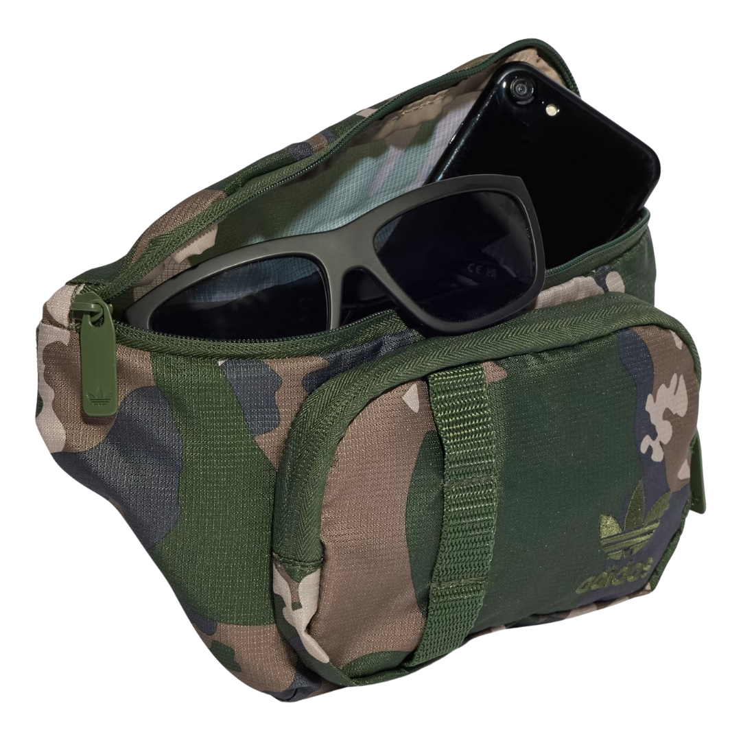 Adidas - Camo Waistbag - Collegiate Green