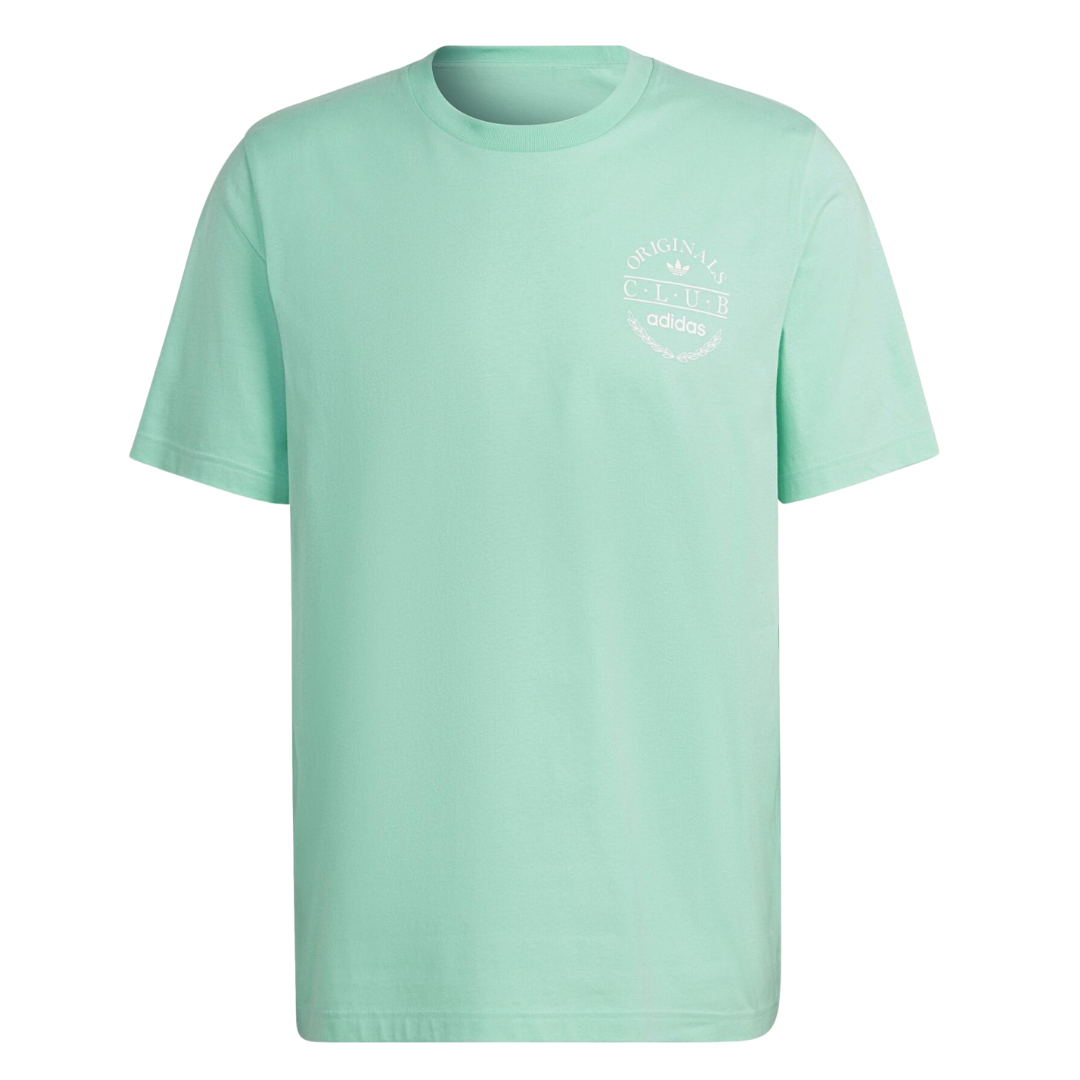 Adidas - Men's Originals Club Logo Tee - Easy Green