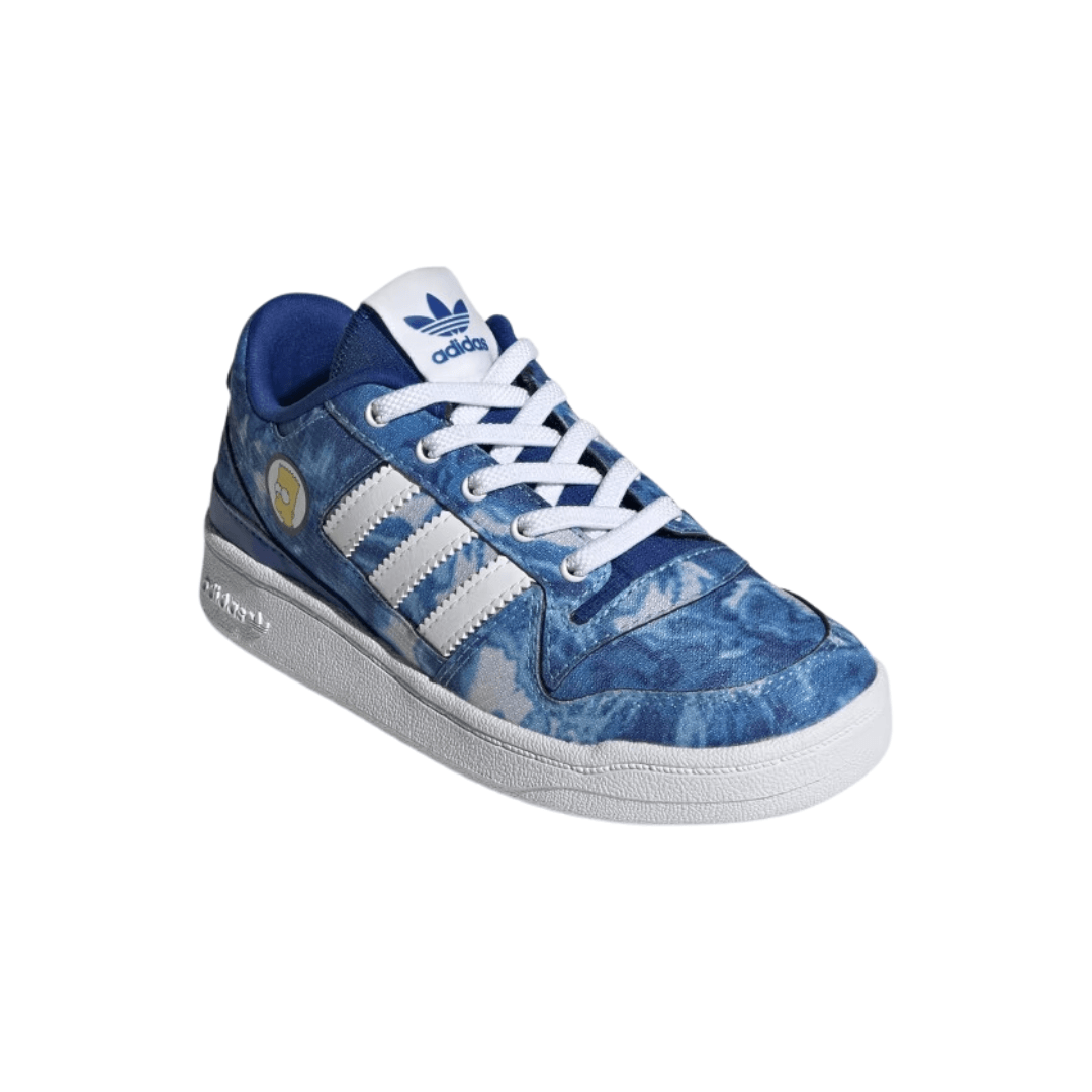 Adidas - Kid's Forum Low - Royal Blue / Cloud White / Royal Blue