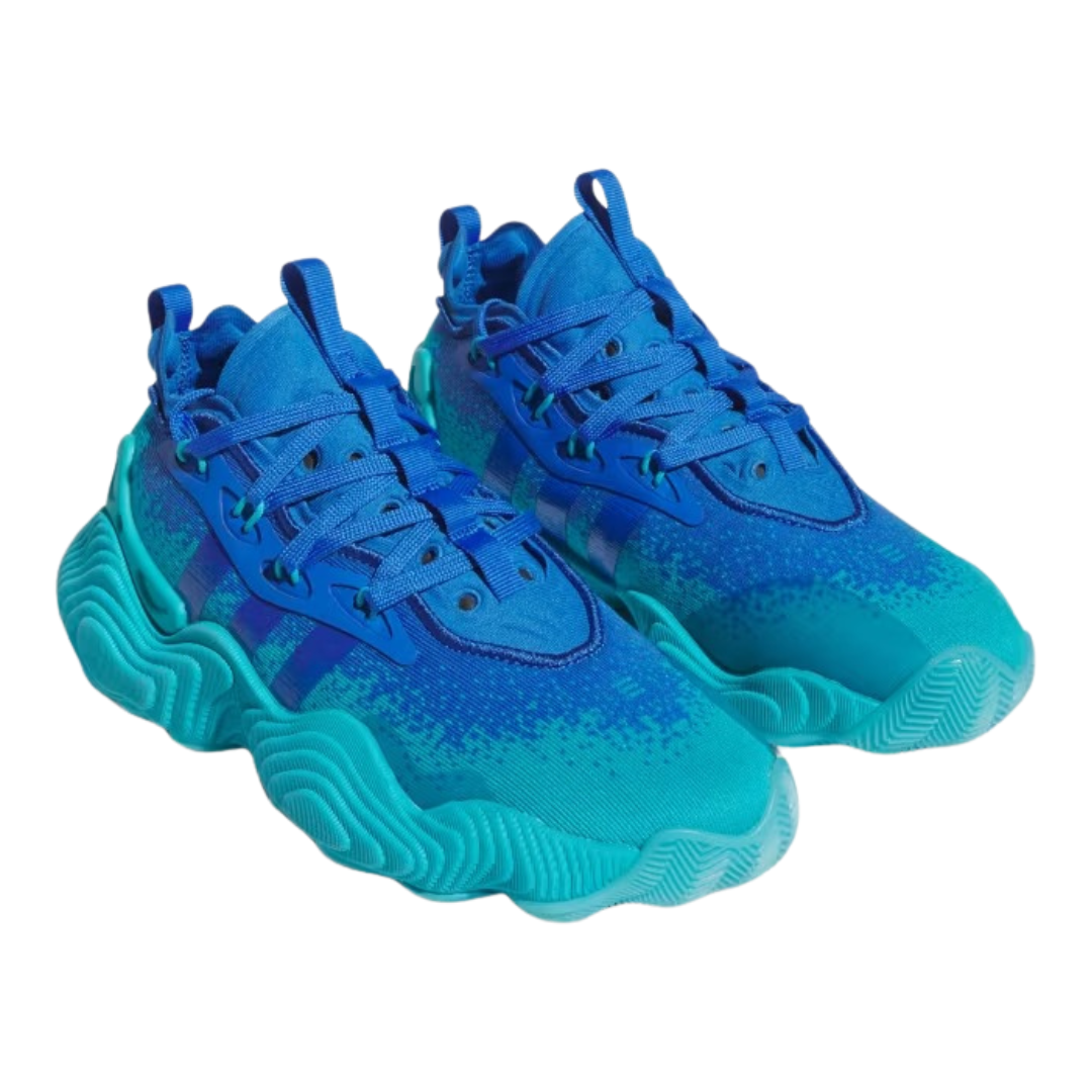 Adidas - Kid's Trae Young 3 J 'Lucid Cyan' - Lucid Cyan / True Blue / Lucid Cyan