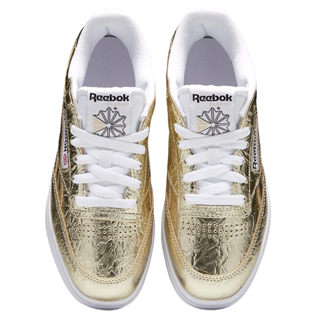 Reebok - Women's Club C Double Skateboarding Shoes - Gold