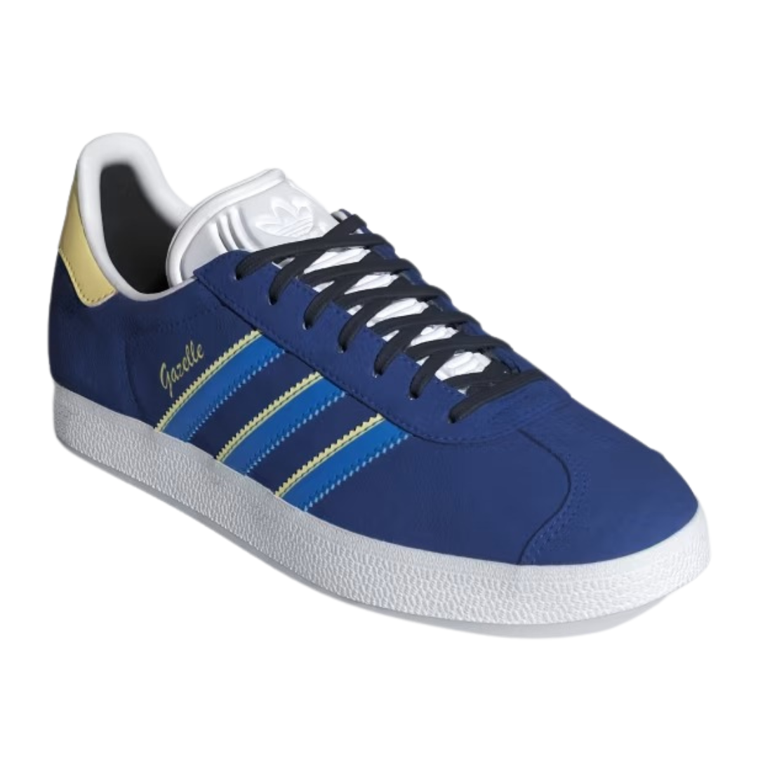 Adidas - Women's Gazelle 'Royal Bright Blue Yellow' - Royal Blue / Bright Blue / Almost Yellow