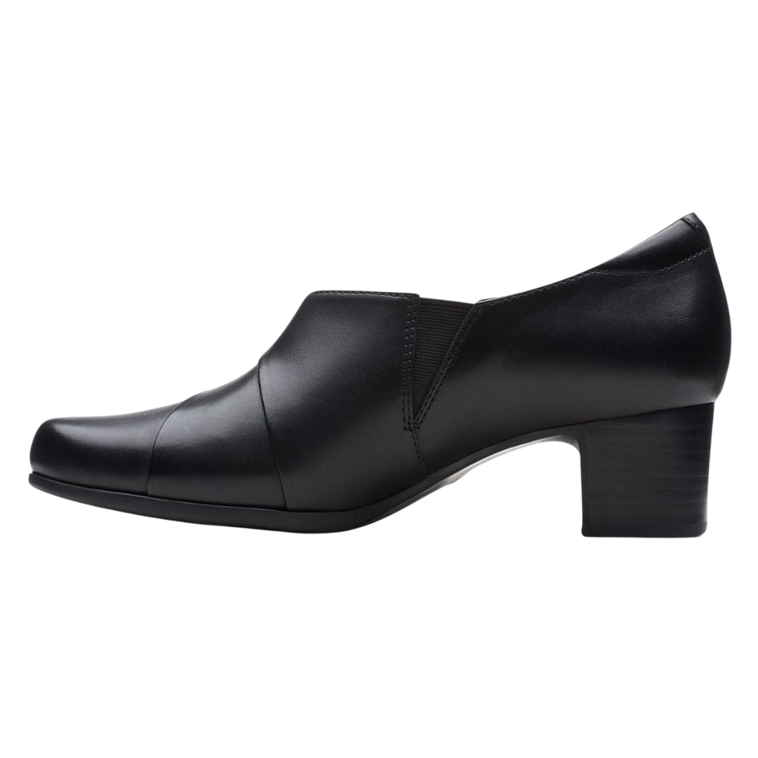 Clarks - Women's Rosalyn Adele "Black leather" - Black