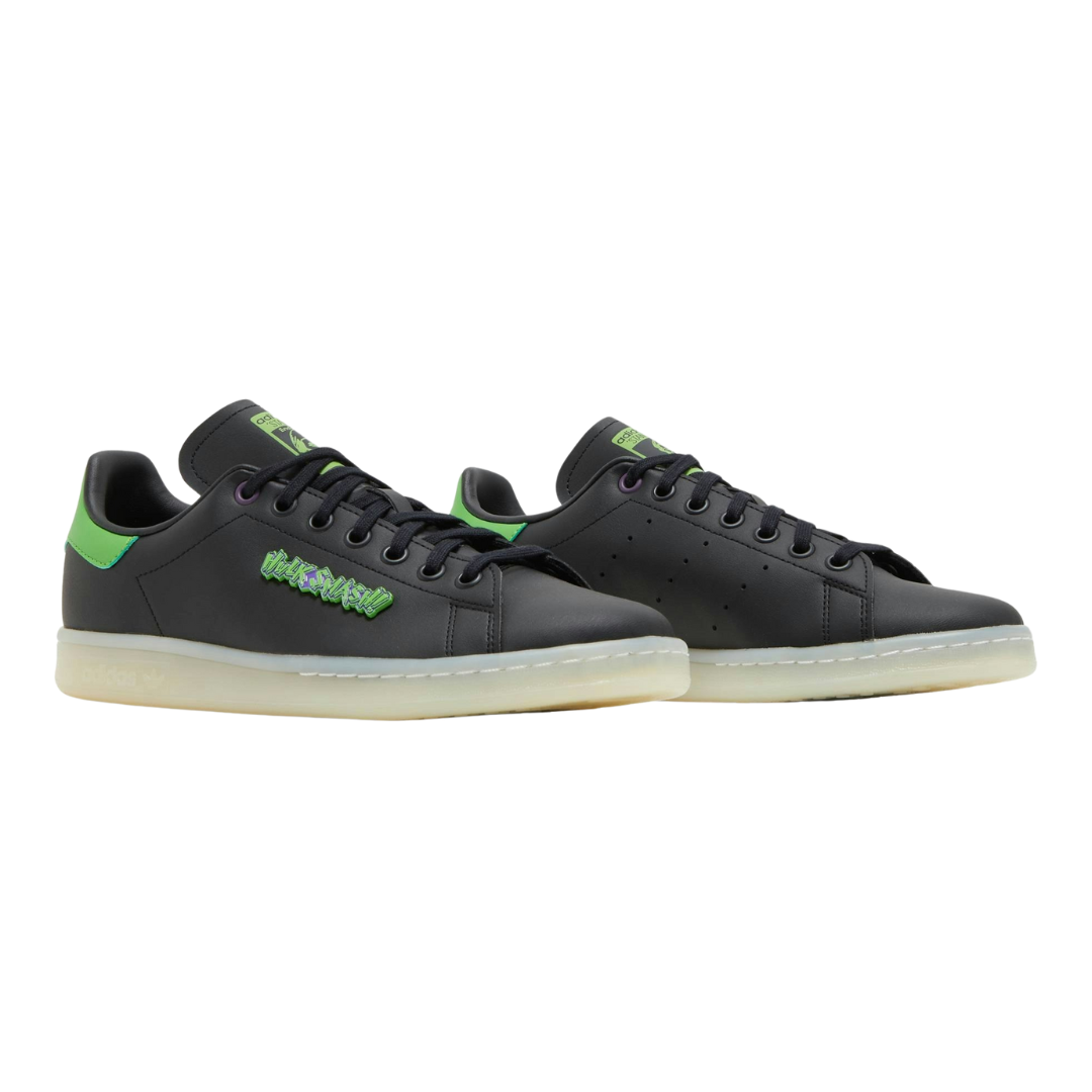 Adidas - Kid's Marvel x Stan Smith Big Kid 'Hulk Smash' - Core Black / Pantone / Cloud White