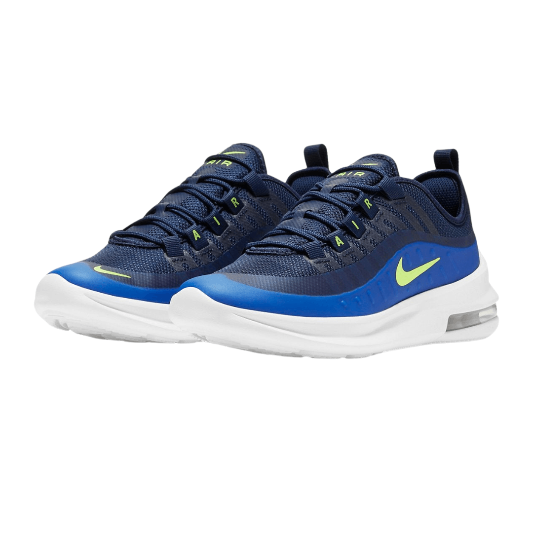 Nike - Kid's Air Max Axis GS 'Midnight Navy Volt' - Midnight Navy / Astronomy Blue / Volt