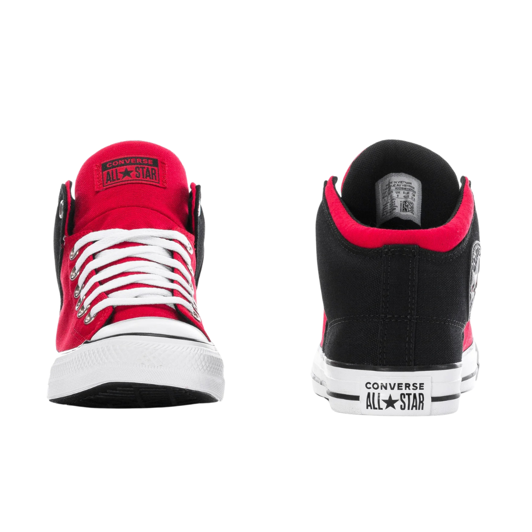 Converse - Men's Chuck Taylor All Star High Street Mid 'Red Black' - Red / Black / White