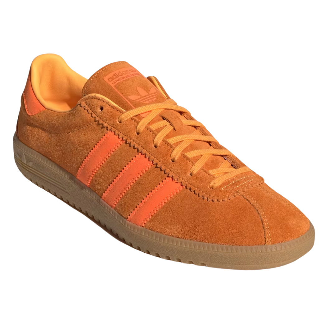 Adidas - Men's Bermuda 'Real Gold Solar Orange' - Real Gold / Solar Orange / Gum