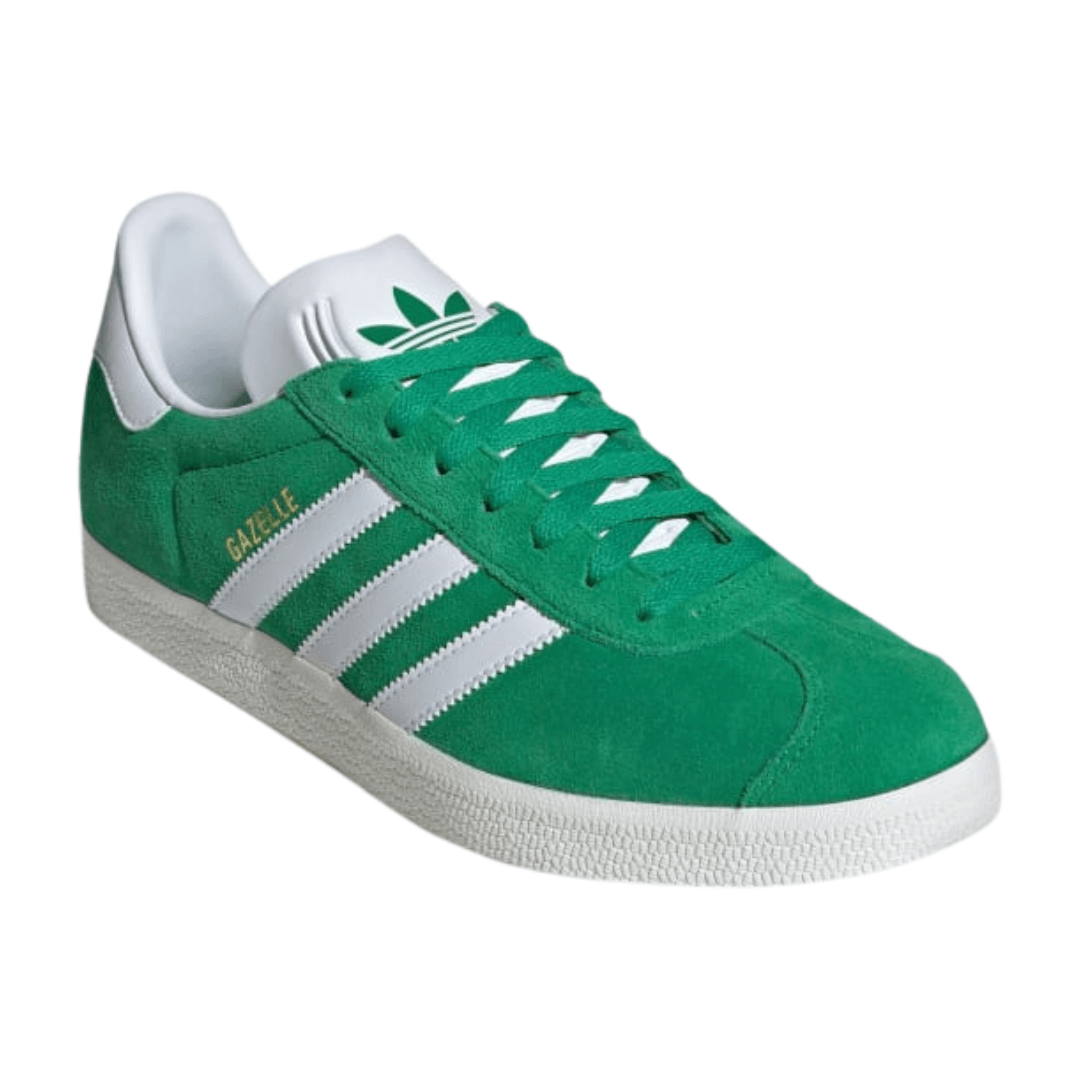 Adidas - Men's Gazelle 'Green White' - Green / Cloud White / Core White