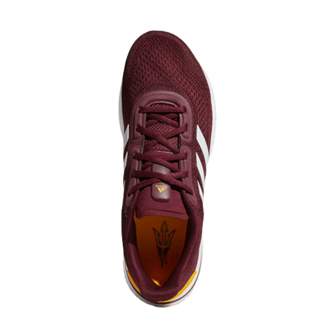 Adidas - Men's Supernova 'Sun Devils' Running Shoes - Deep Red / Burgundy