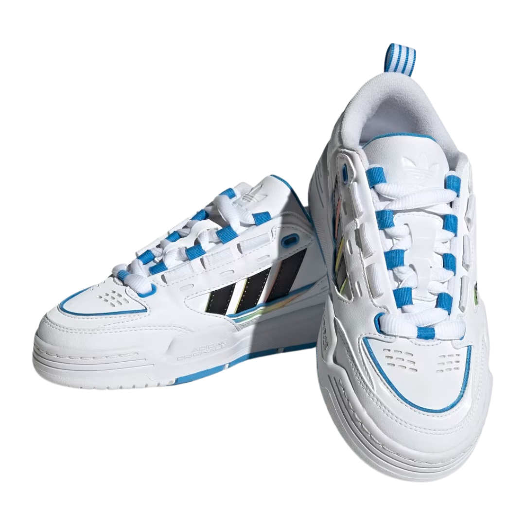 Adidas - Kid's ADI2000 J 'White Pulse Blue' - Footwear White / Core Black / Pulse Blue