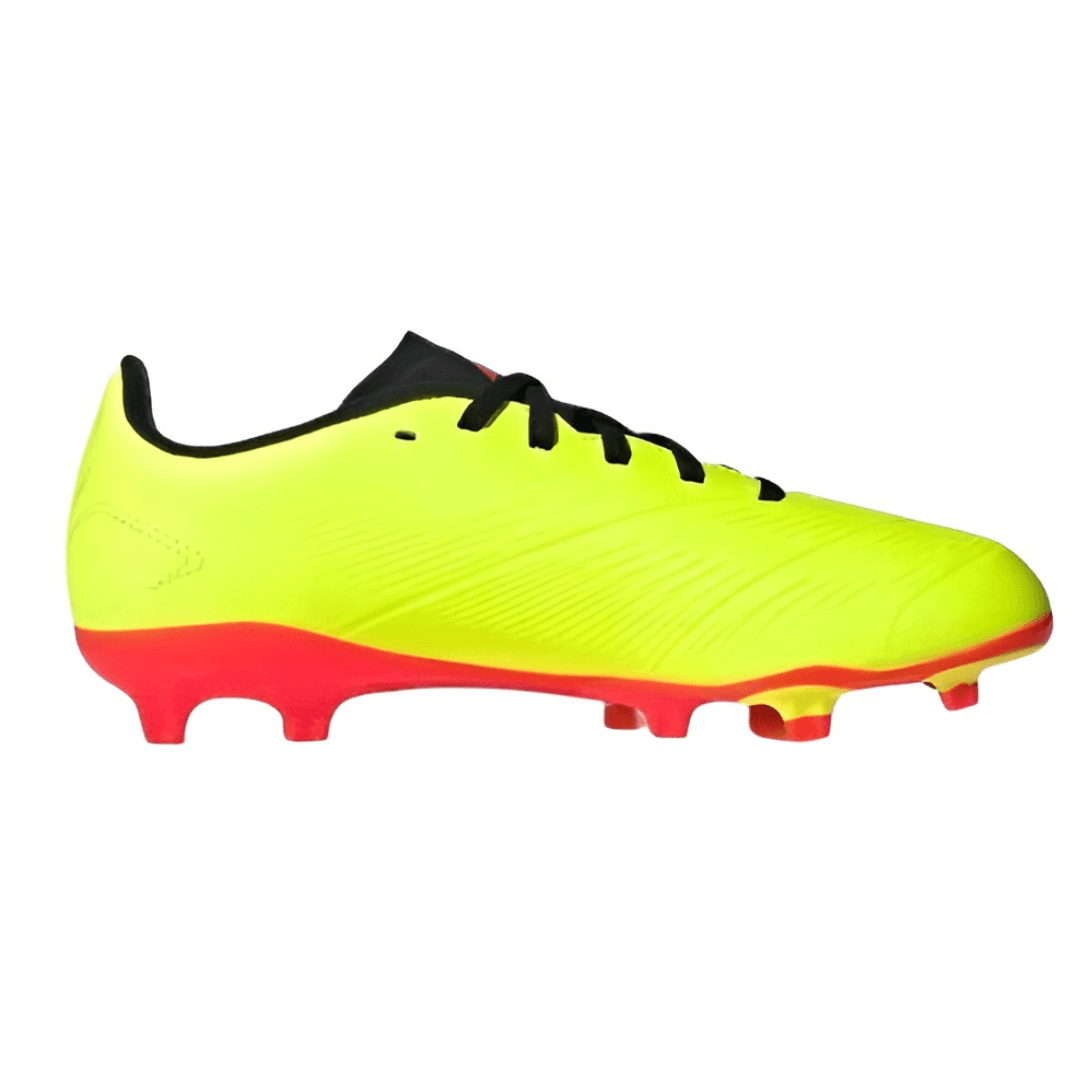 Adidas -   Kid's Predator 24 League FG J 'Energy Citrus Pack'  - Team Solar Yellow / Core Black / Solar Red