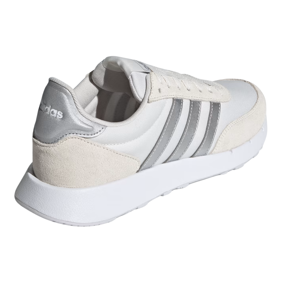 Adidas - Women's Run 60s 2.0 'Chalk Silver Metallic' - Chalk White / Silver Metallic / Dash Grey