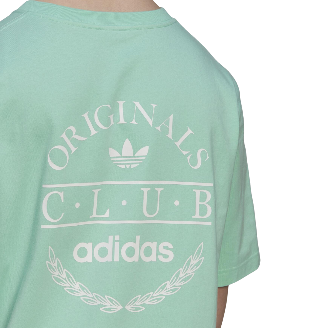 Adidas - Men's Originals Club Logo Tee - Easy Green