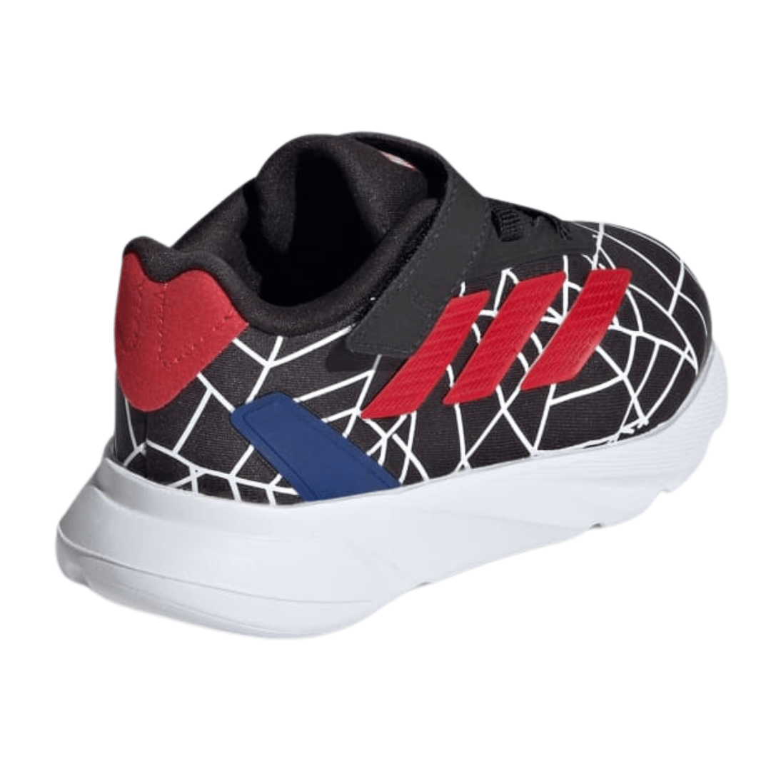 Adidas - Kid's Duramo Spider-Man EL I 'Black Red White' - Core Black / Better Scarlet / Cloud White