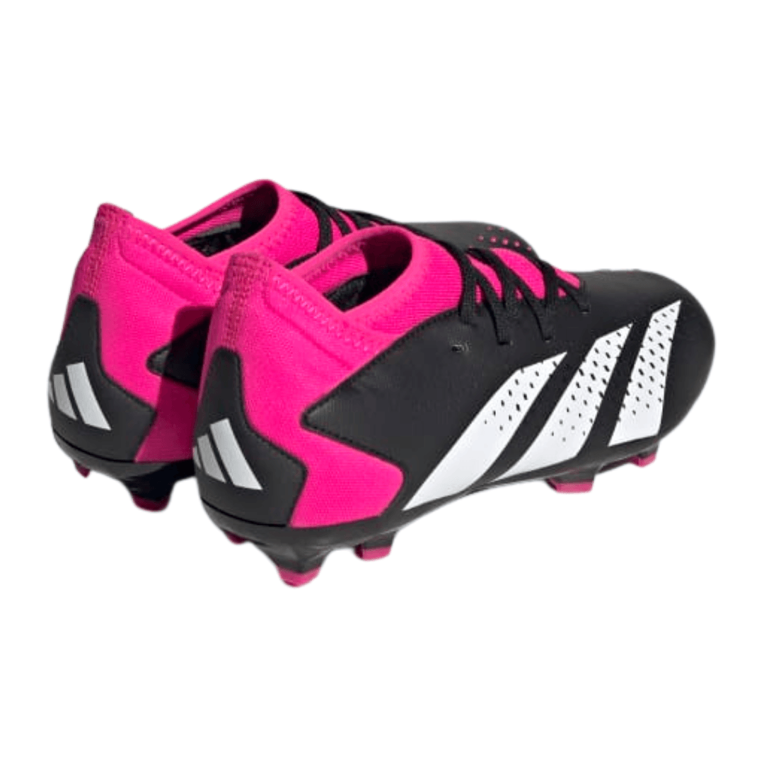 Adidas - Kid's  Predator Accuracy.3 FG J 'Own Your Football Pack' - Core Black / Cloud White / Team Shock Pink