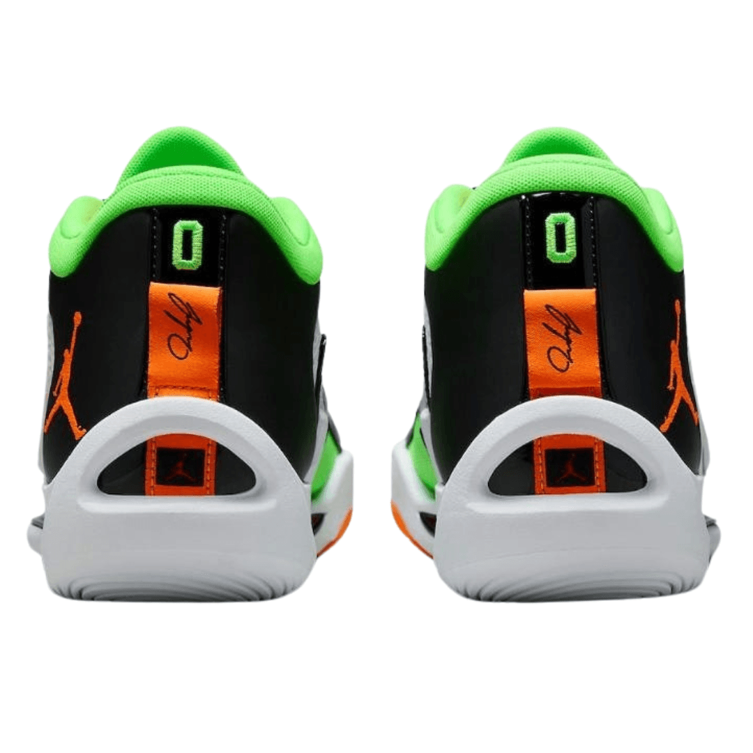 Jordan - Men's Jordan Tatum 1 'Home Team' - White / Total Orange / Black / Green Strike