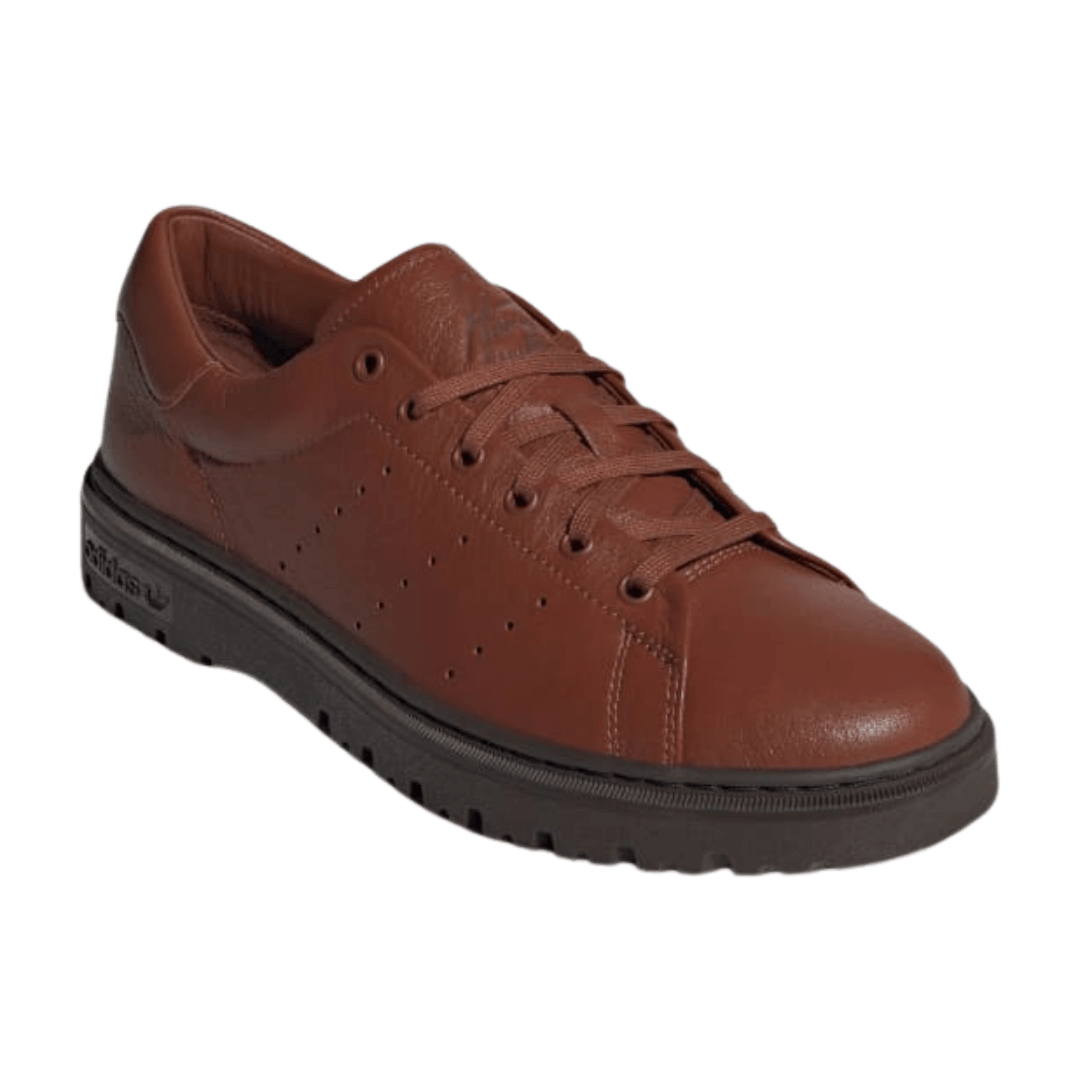 Adidas - Men's  Stan Smith Freizeit 'Redwood' - Redwood / Redwood / Dark Brown