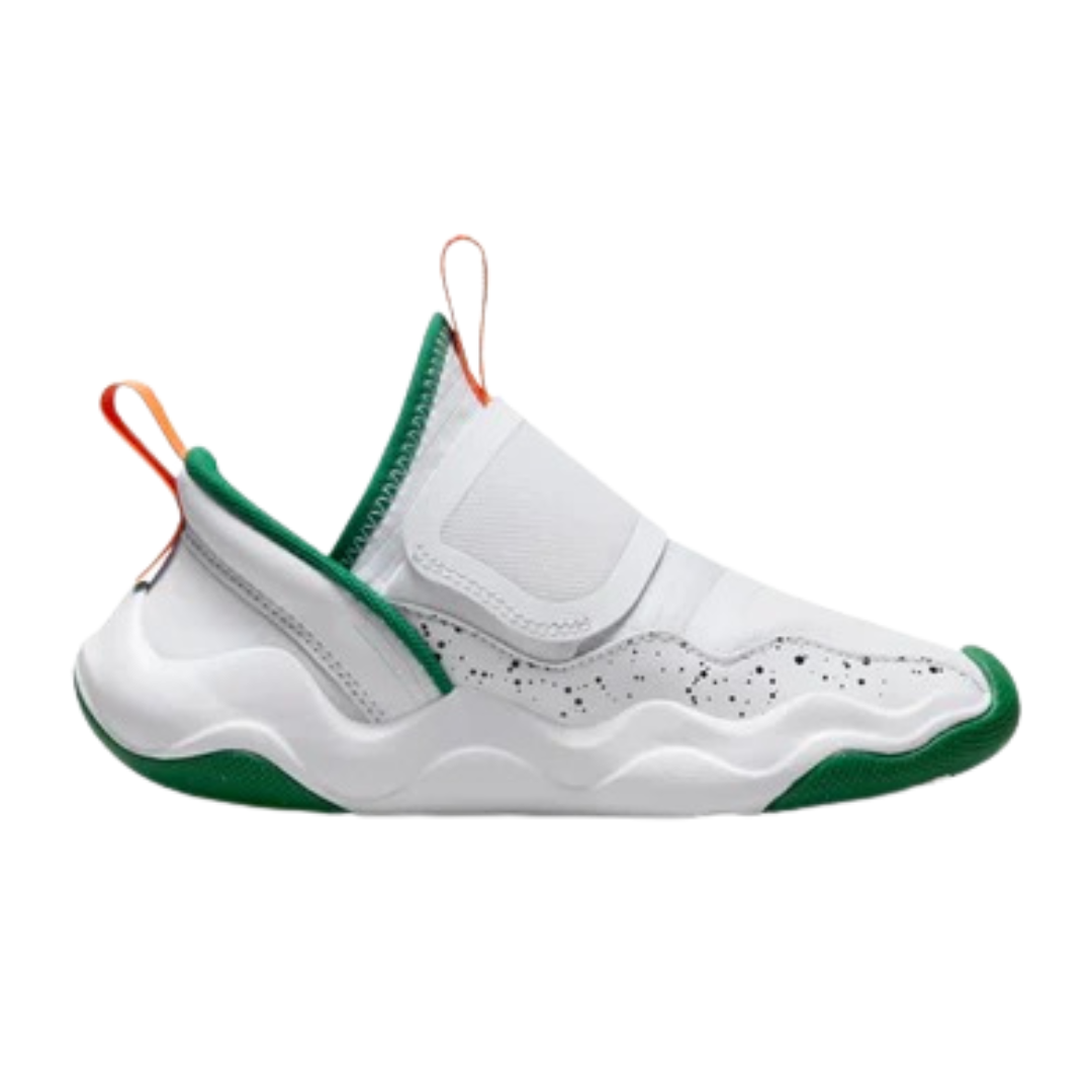 Jordan - Kid's Jordan 23/7 PS 'Hurricanes' - Football Grey / White / Orange Blaze / Pine Green