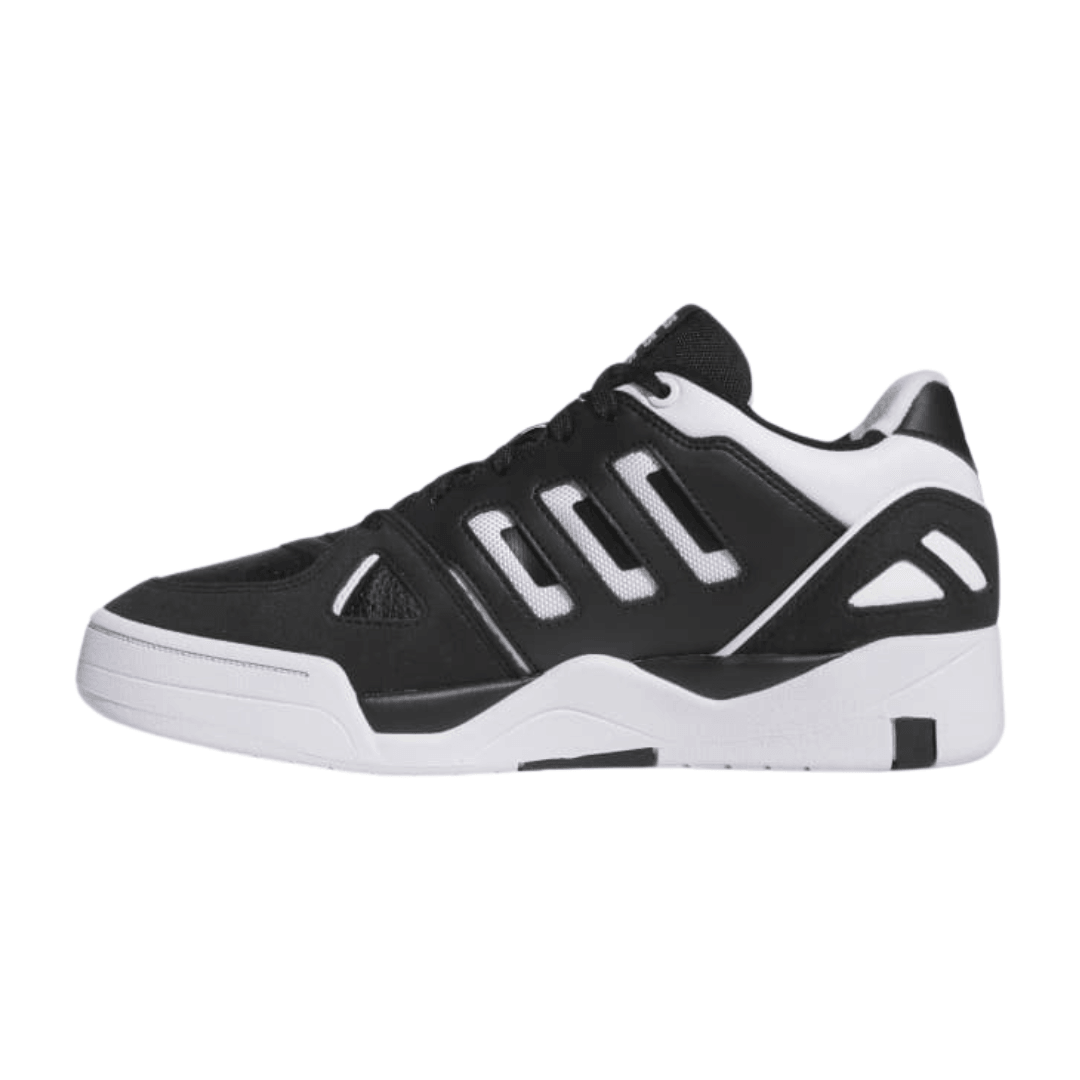 Adidas - Men's Midcity Low 'Black White' - Core Black / Cloud White / Core Black