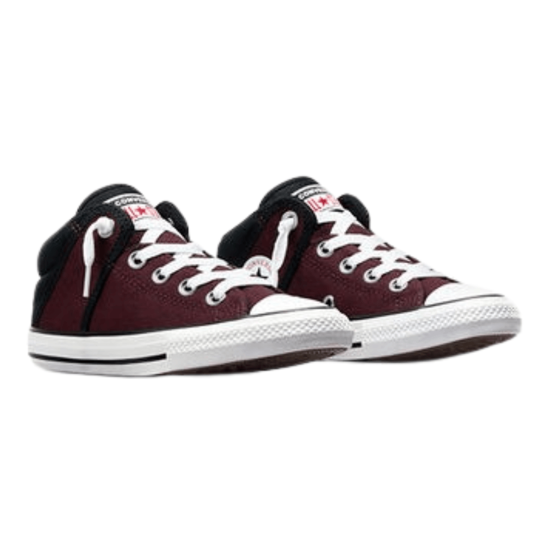 Converse - Kid's Chuck Taylor All Star Axel Mid PS 'Bloodstone' - Bloodstone / White/Black