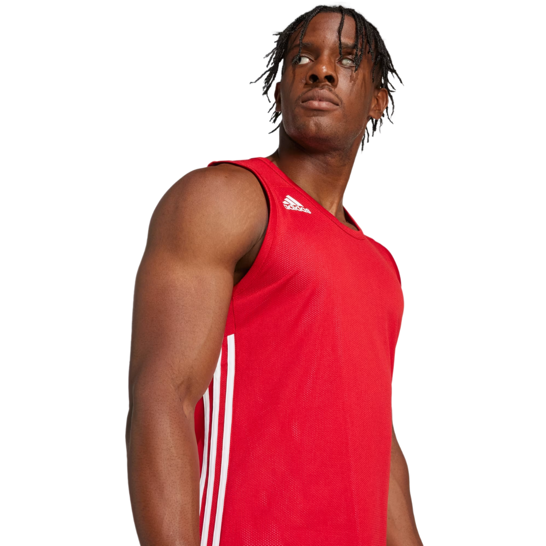 Adidas - Men's 3G Speed Reversible Jersey - Power Red / White