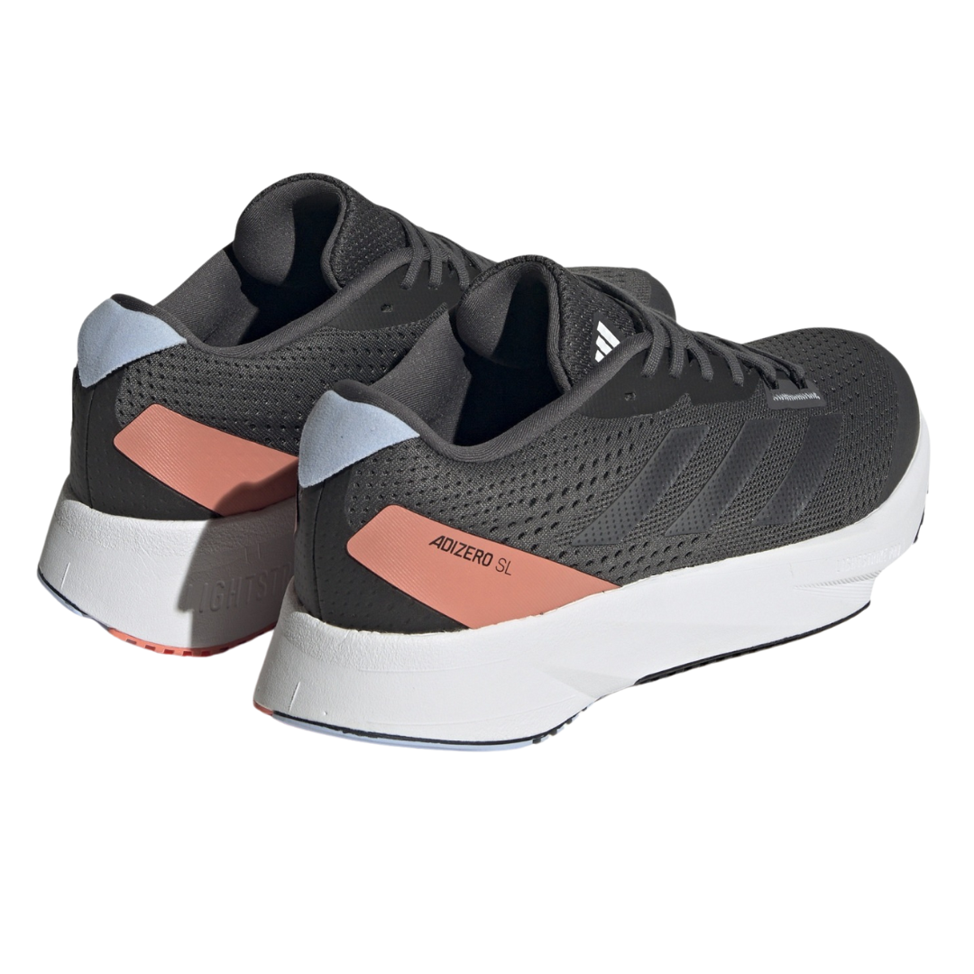 Adidas - Women's Adizero SL 'Grey Coral' - Grey Six / Night Metallic / Core Black