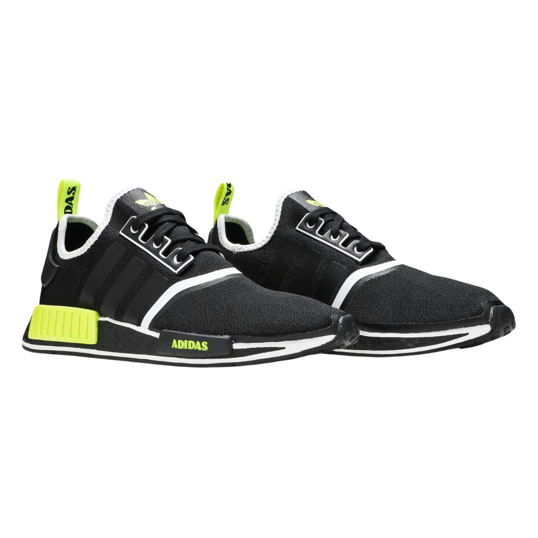 Adidas - Men's NMD_R1 'Black Solar Yellow' - Core Black / Solar Yellow / Cloud White