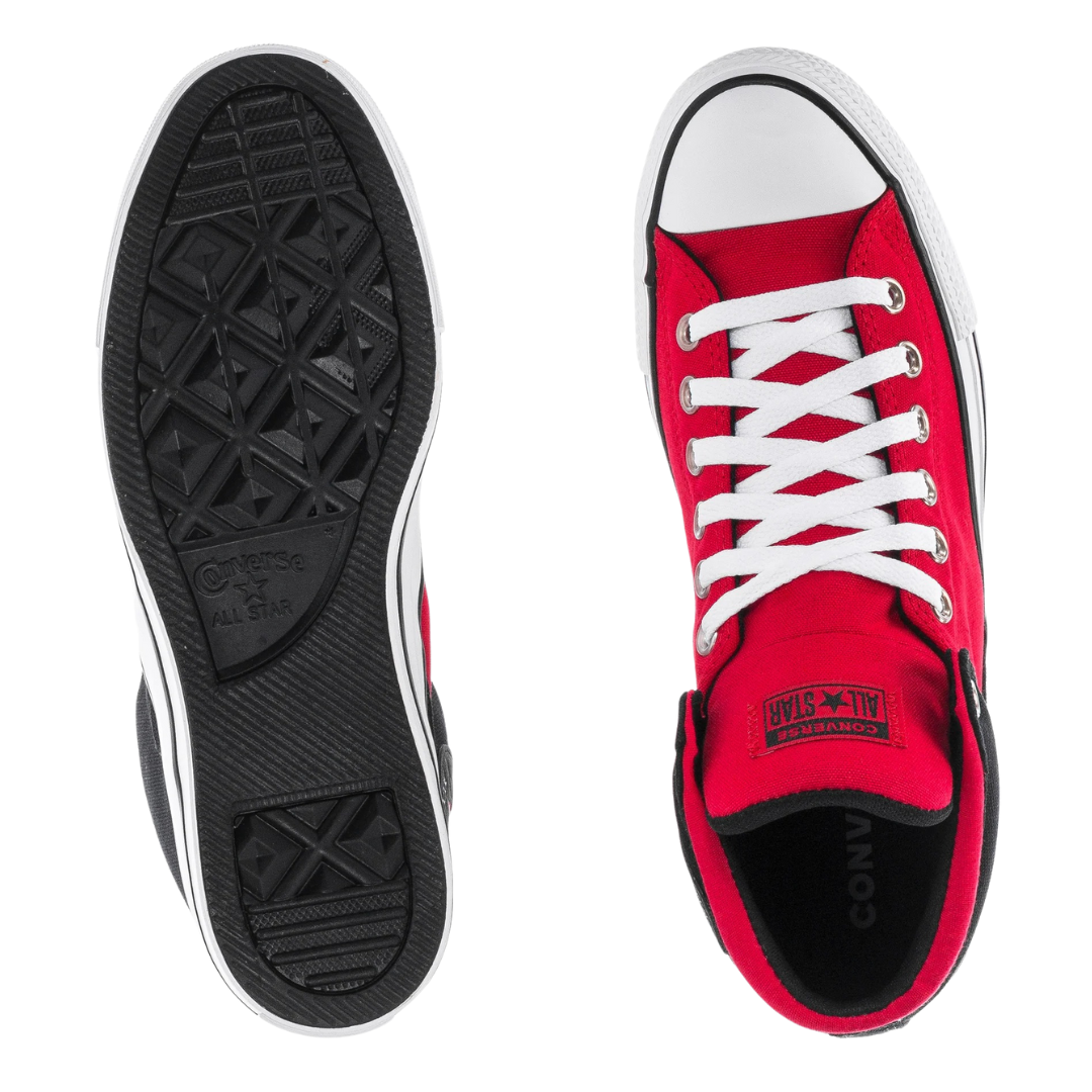 Converse - Men's Chuck Taylor All Star High Street Mid 'Red Black' - Red / Black / White