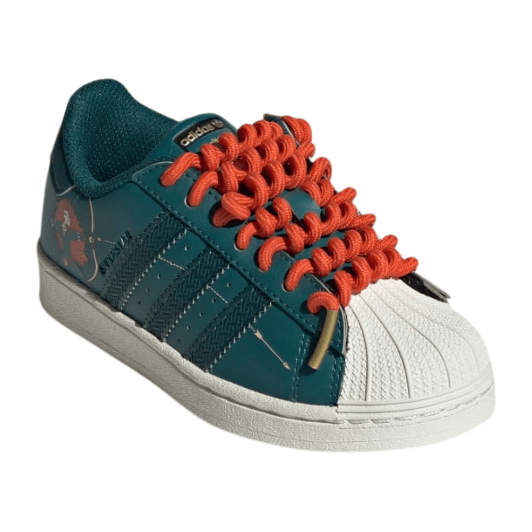 Adidas - Kid's Disney x Superstar C 'Brave - Princess Merida' - Pantone / Pantone / Off White