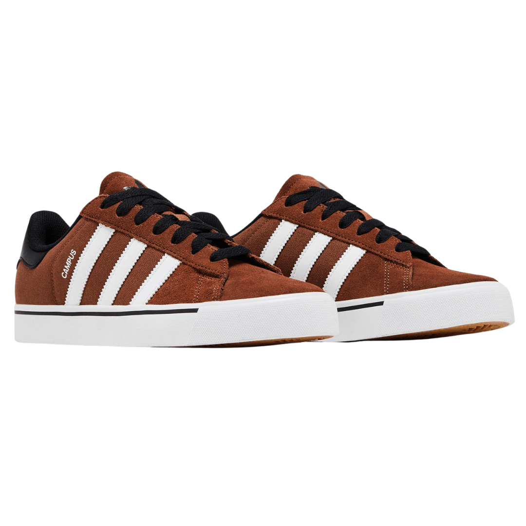 Adidas - Men's Campus Vulc 'Preloved Brown' - Preloved Brown / Cloud White / Core Black