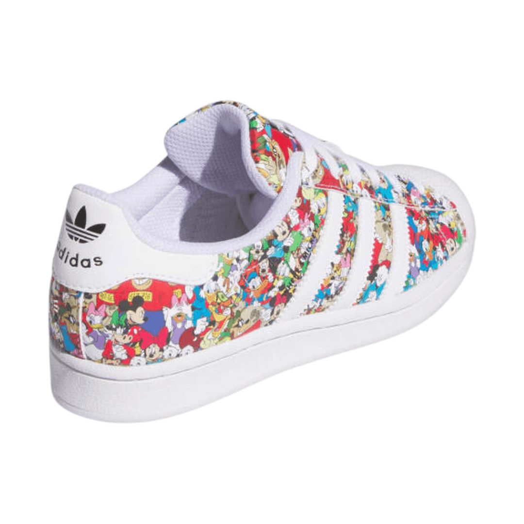 Adidas - Kid's Disney x Superstar J 'Mickey and Friends' - Core Black / Cloud White / Wonder White