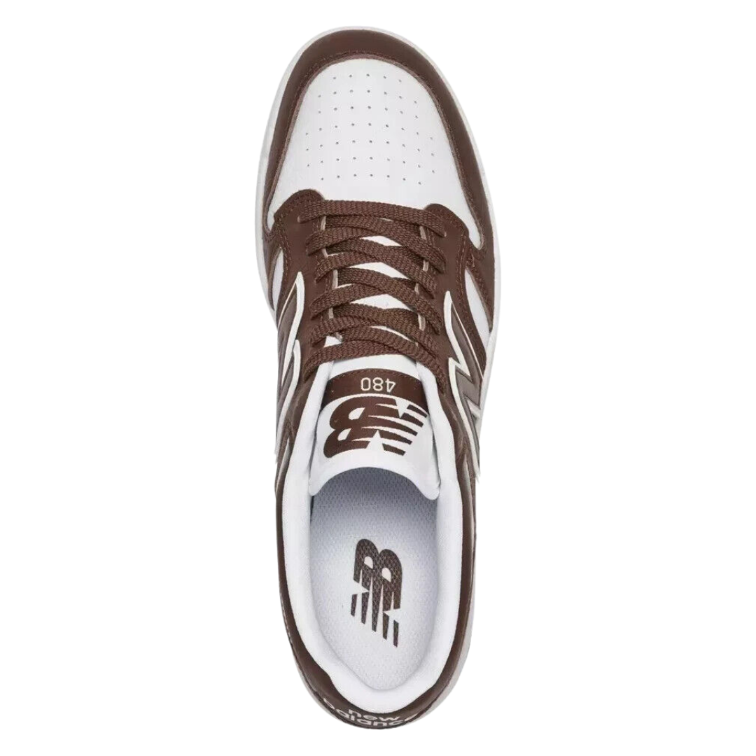 New Balance - Men's New Balance 480 - Brown / White