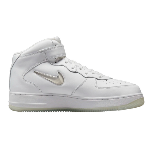 Nike - Men's Air Force 1 Mid 'Color of the Month - Summit White' - Summit White / Light Bone