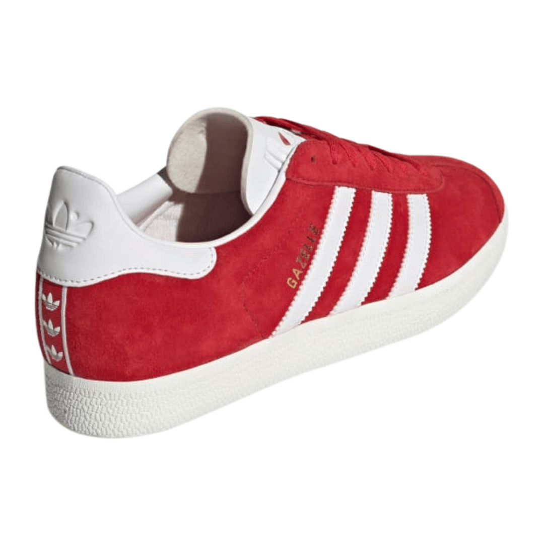 Adidas - Men's Gazelle 'Scarlet White' - Better Scarlet / Cloud White / Core White