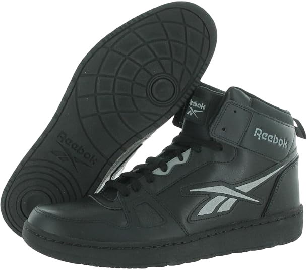 Reebok Resonator Mid Men's Basketball Shoes 'Pure Black Grey'