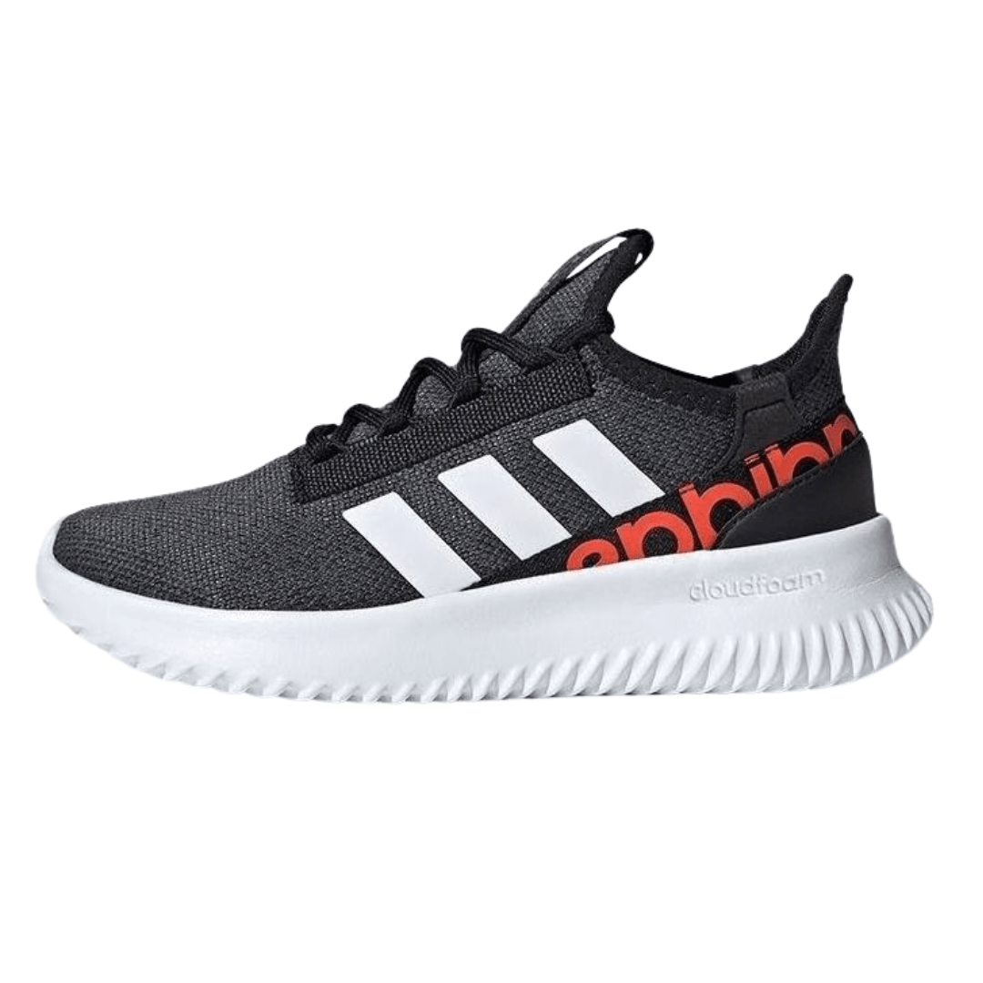 Adidas - Kid's Kaptir 2.0 J 'Black Solar Red' - Core Black / Cloud White / Solar Red