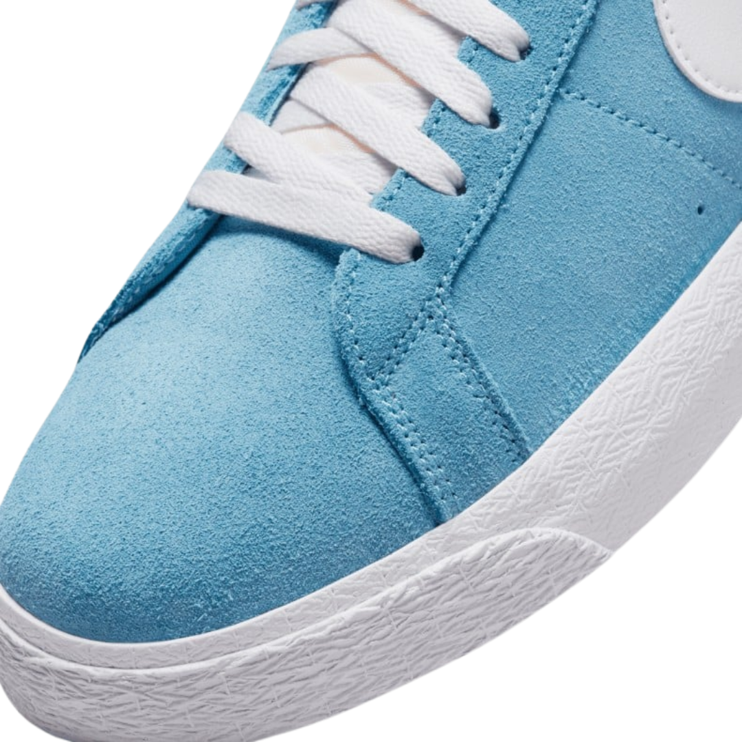 Nike - Men's Zoom Blazer Mid SB 'Cerulean' - Cerulean / Cerulean / White / White