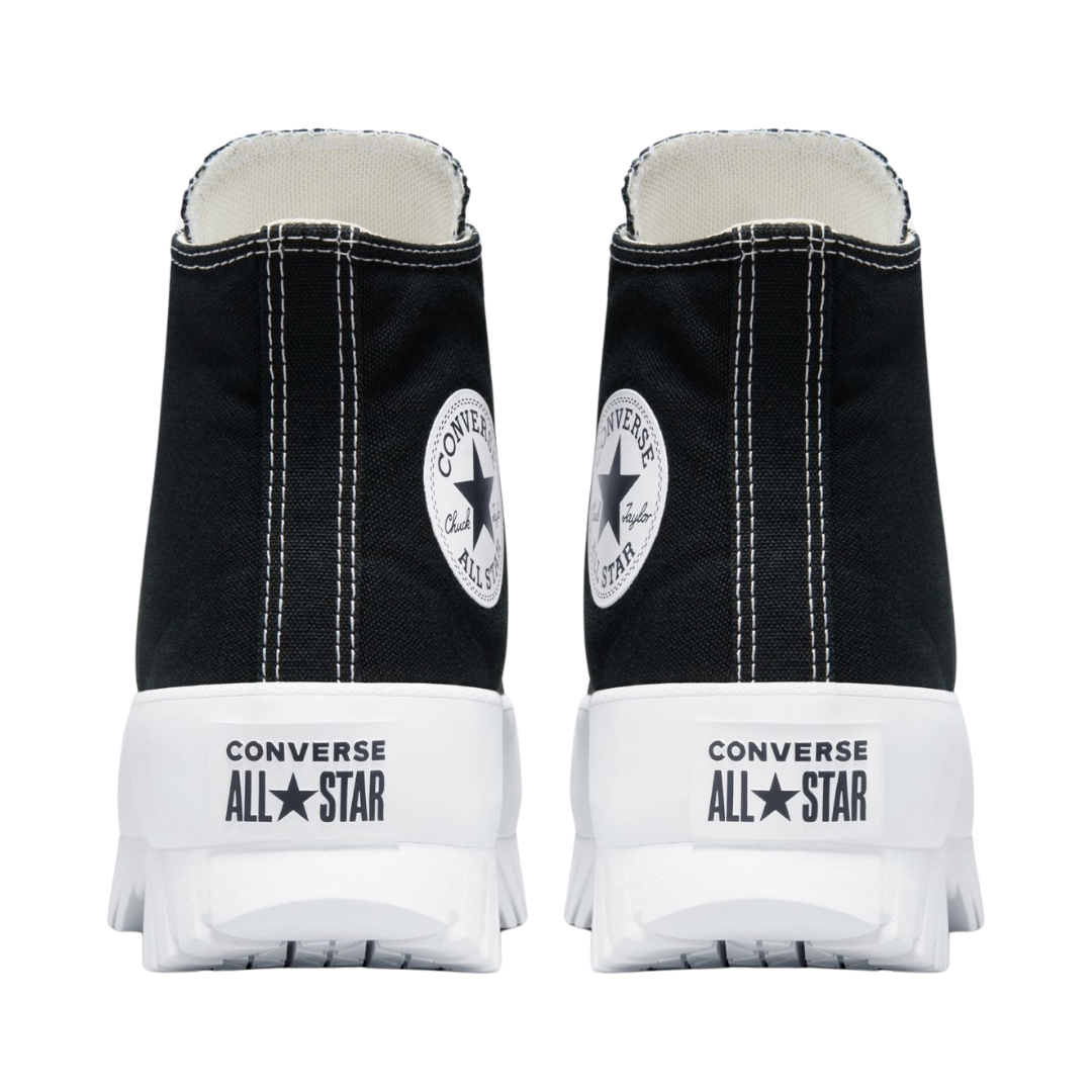 Converse - Women's Chuck Taylor All Star Lugged 2.0 High 'Black White' - Black / Egret / White