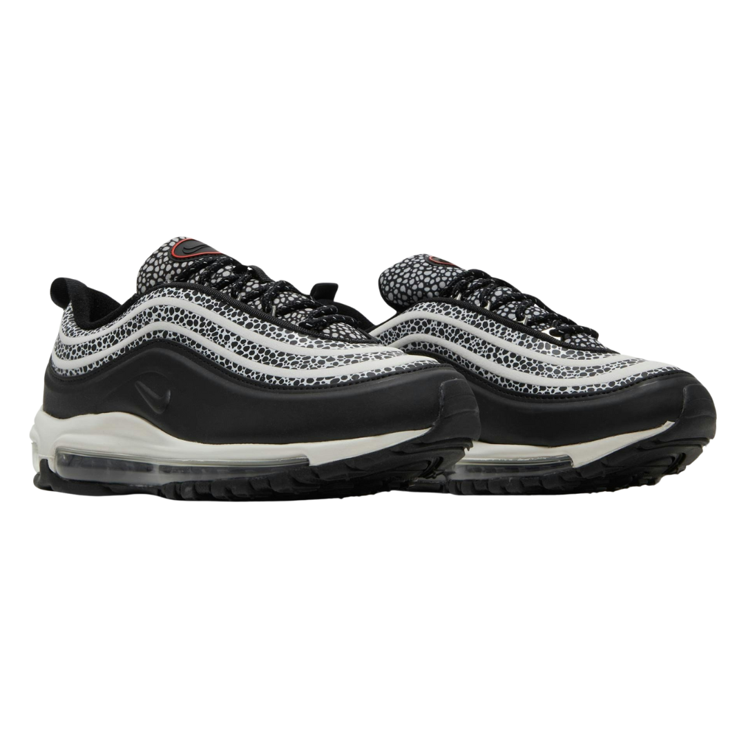 Nike - Women's Air Max 97 SE 'Safari' - Phantom / Chile Red / Black