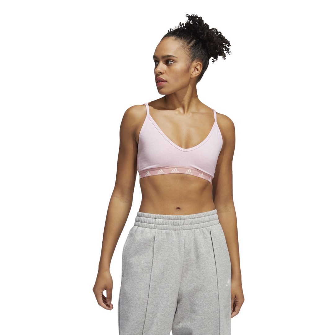 Adidas - Women's Purebare Light - Support Bra - Wonder Mauve