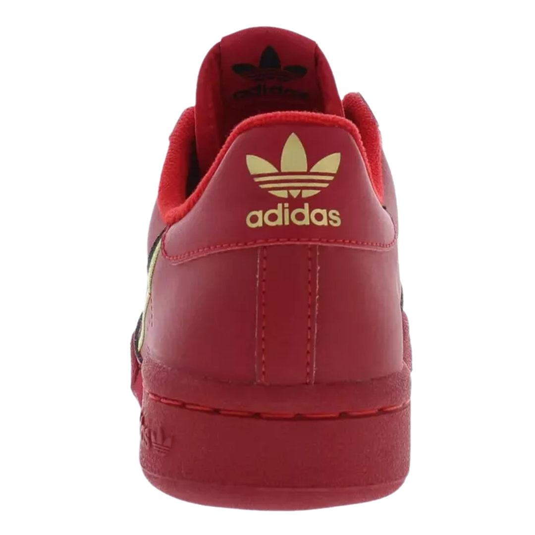 Adidas - Kid's Continental 80 J 'Scarlet' - Scarlet / Gold Metallic / Core Black