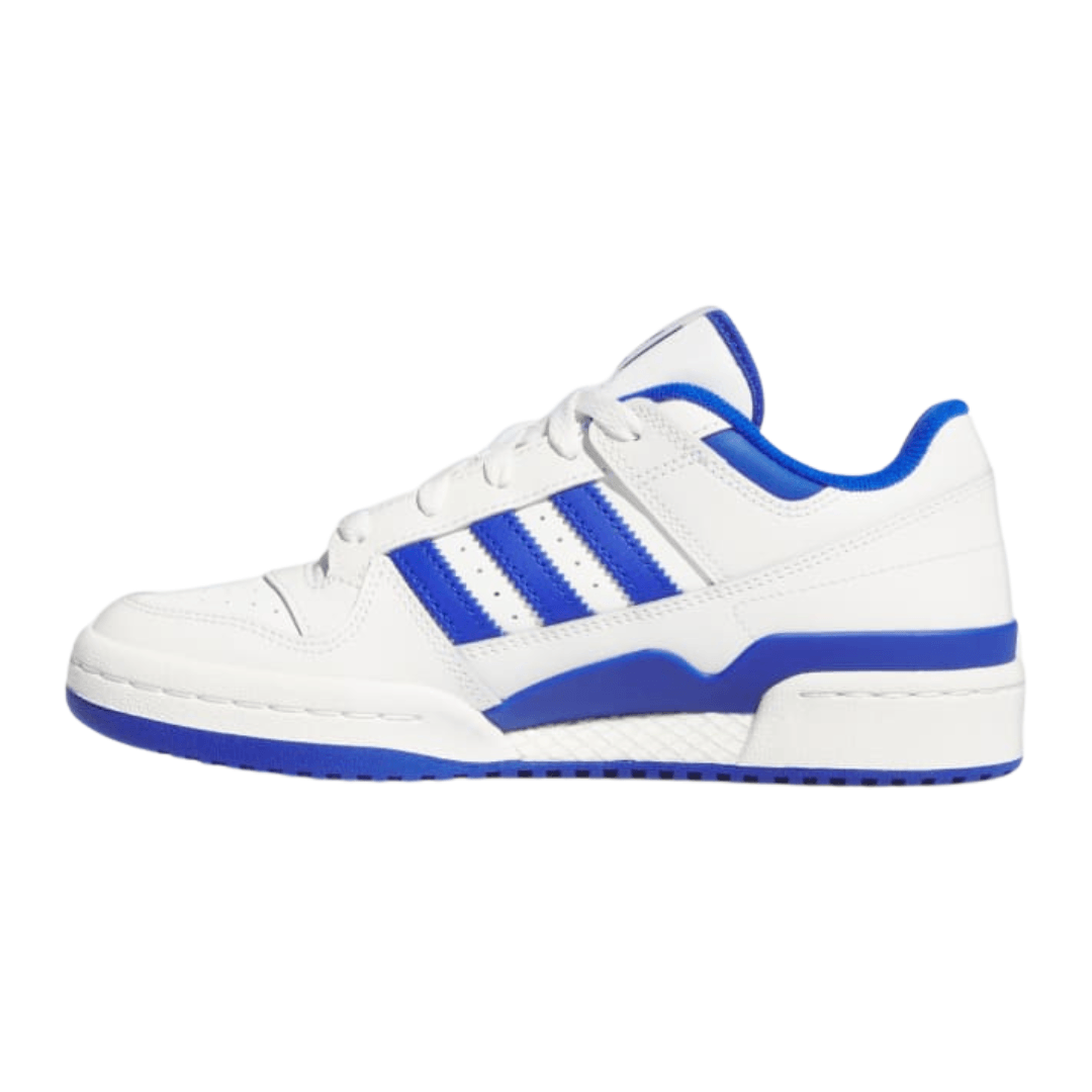 Adidas - Women's Forum Low CL Shoes -  Cloud White/ Royal Blue/ Cloud White